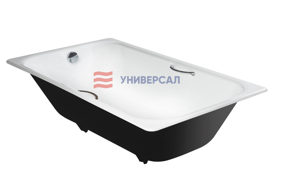Чугунная ванна Ностальжи 1700х750х458 с ручками