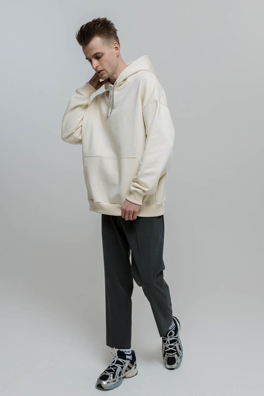 Худи Soul Company Overblank Экрю