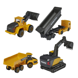 Majorette - Набор строительных машин Volvo 4 шт 2057287 / артикул   2057287  / GTIN 3467452063224