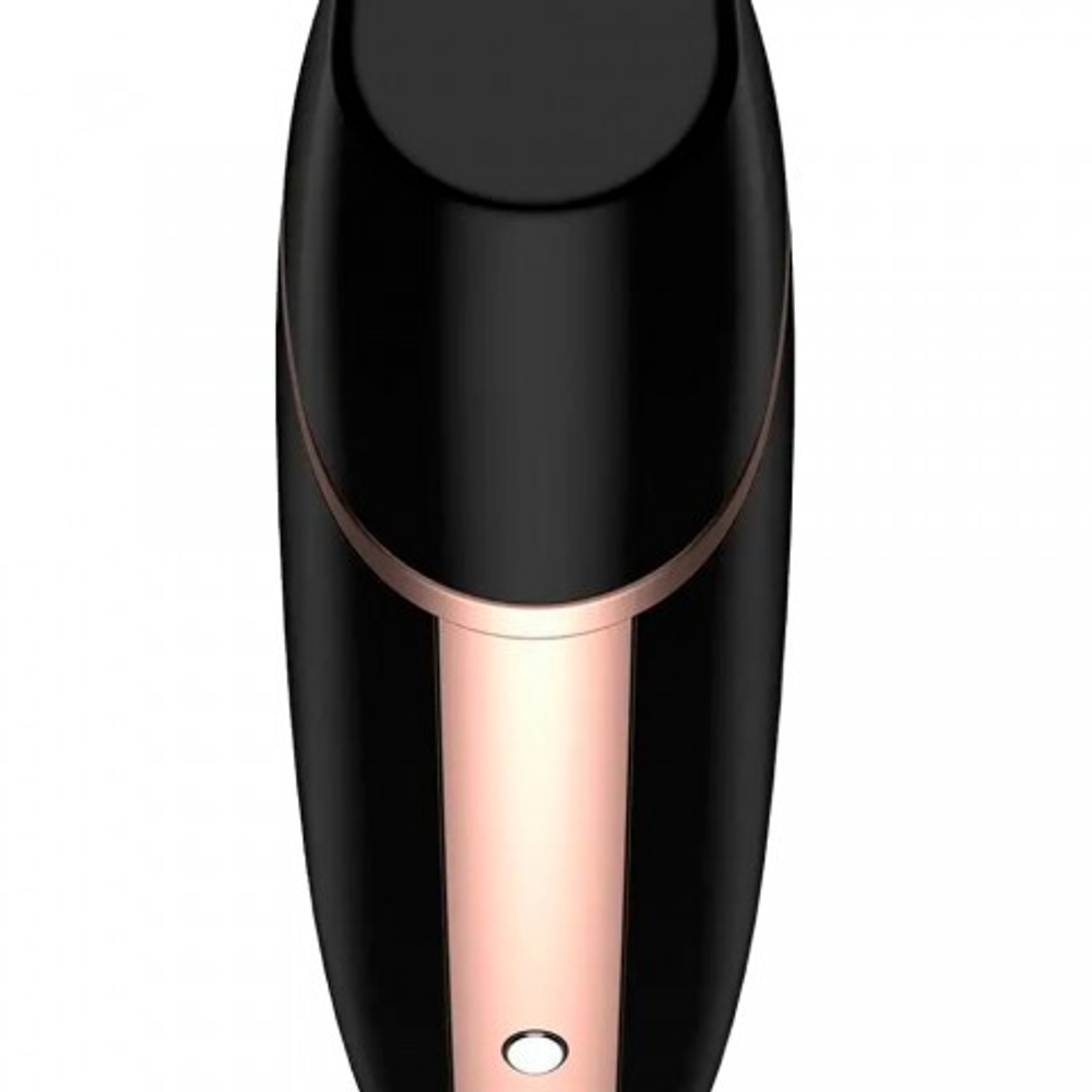 Вакуумный клиторальный стимулятор с вибрацией Satisfyer Love triangle black
