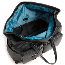 Сумка дорожная Piquadro HARPER из кожи черная (BV5740AP/N) 5