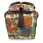 Сумка дорожная для ручной клади Pobedabags Кошки 36 x 30 x 27 см