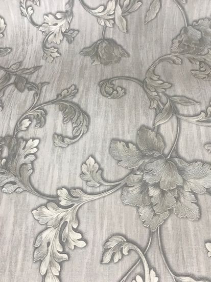 ОБОИ ART винил КОМПАКТНЫЙ на флизе 1,06х10 DAPHNA  СЕРЫЙ