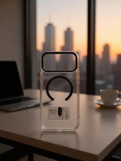 Прозрачный чехол Crystal Loop Case для iPhone 17 Pro Max