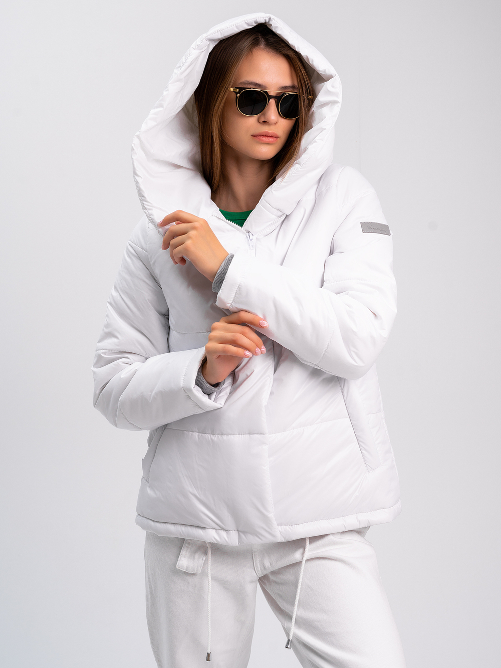 Куртка зимняя "Вита" белый