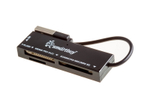 Картридер Smartbuy 717, USB 2.0 - SD/microSD/MS/M2, (SBR-717-K) (черный)