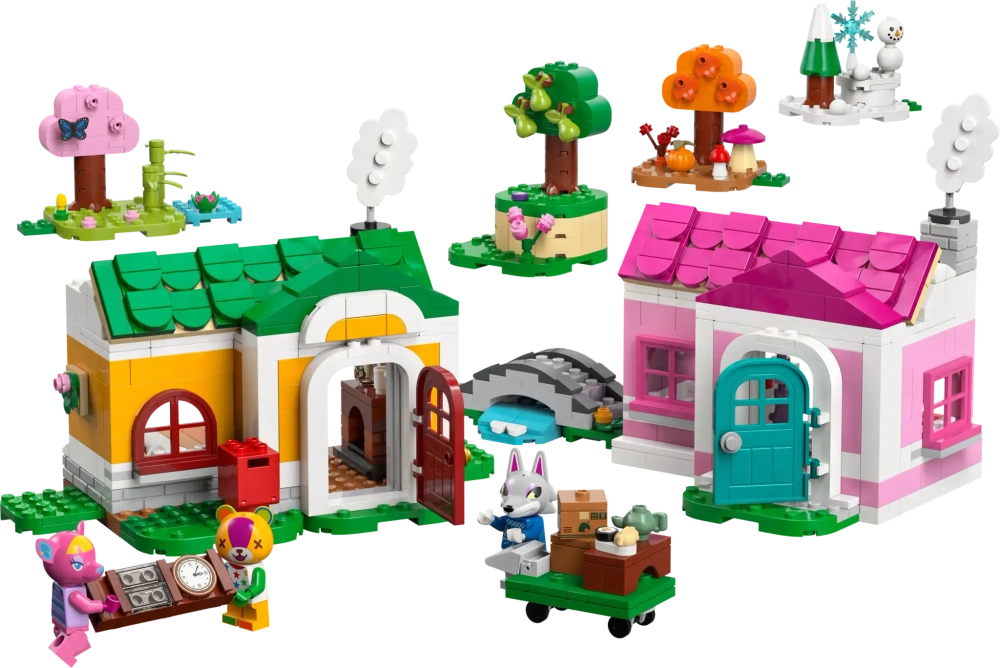 Конструктор LEGO Animal Crossing 77057 Креативные дома: Сезоны веселья