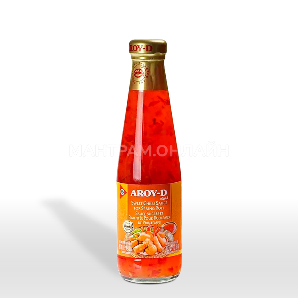 СТОП-ЦЕНА Соус Сладкий Чили для Спринг Роллов Aroy-D Sweet Chilli Sauce for Spring Roll 360 г