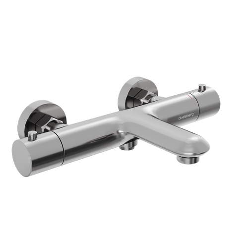 Смеситель для ванны и душа Abelsberg Perfecta INF61101CH с термостатом, глянцевый хром