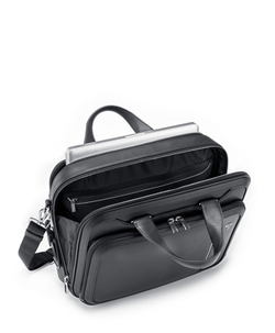 Портфель большой кожаный Sadler/Black