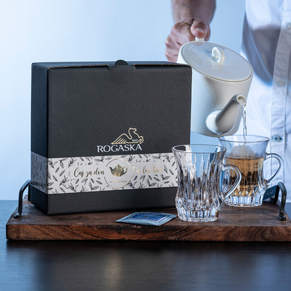 Чайный подарочный набор Rogaska Crown Jewel