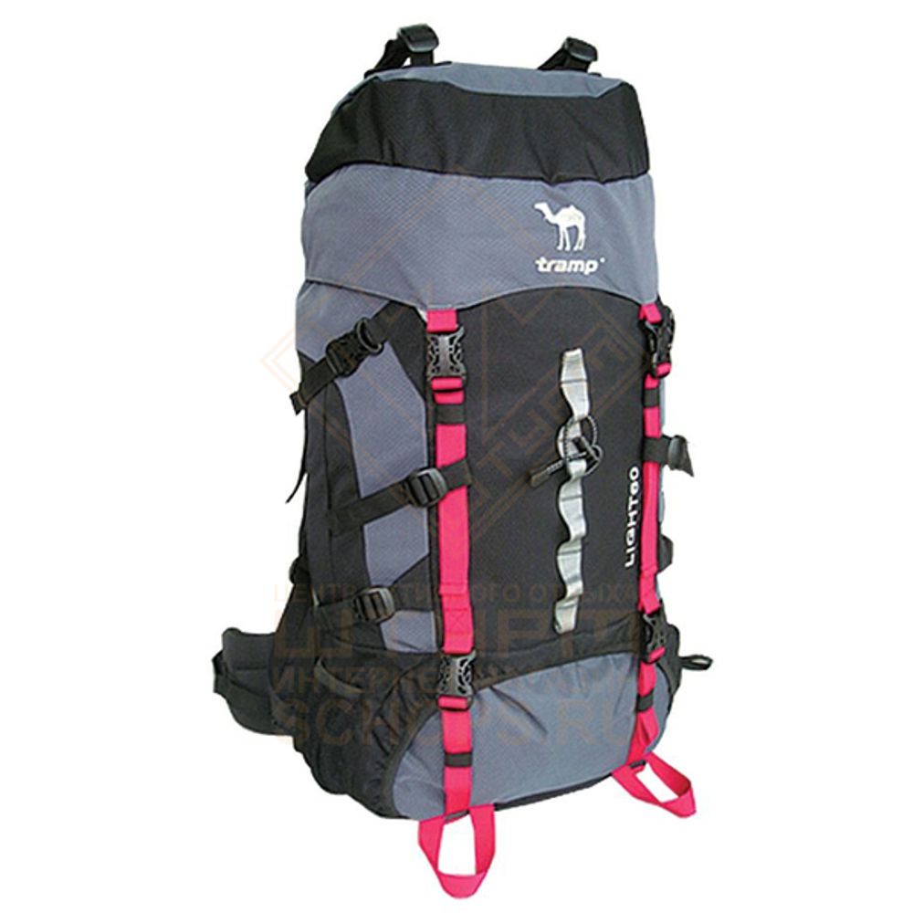 Рюкзак Tramp Light 60 л, Grey/Black