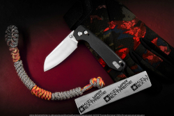 Нож Vosteed Raccoon CB сталь 14C28N Satin Cleaver рукоять Black Micarta