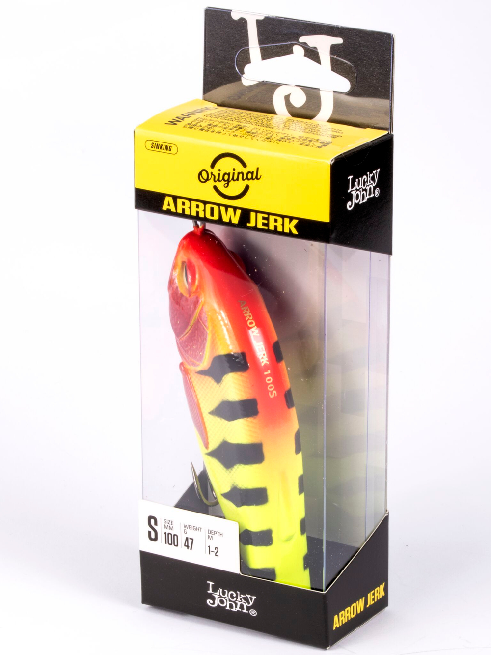 Воблер тонущий LJ ORIGINAL ARROW JERK 10 см, цвет 019