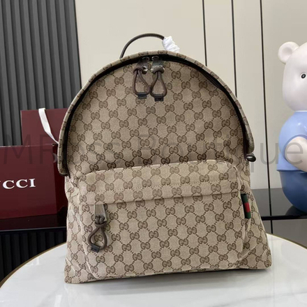 Мужской рюкзак Gucci бежевого цвета