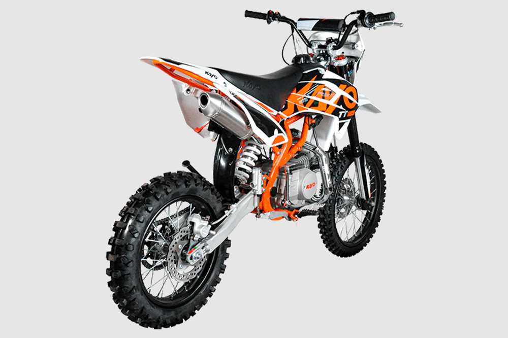 Питбайк KAYO BASIC TT125EA 17/14 KRZ (п/автомат, эл. стартер 2022 г.)