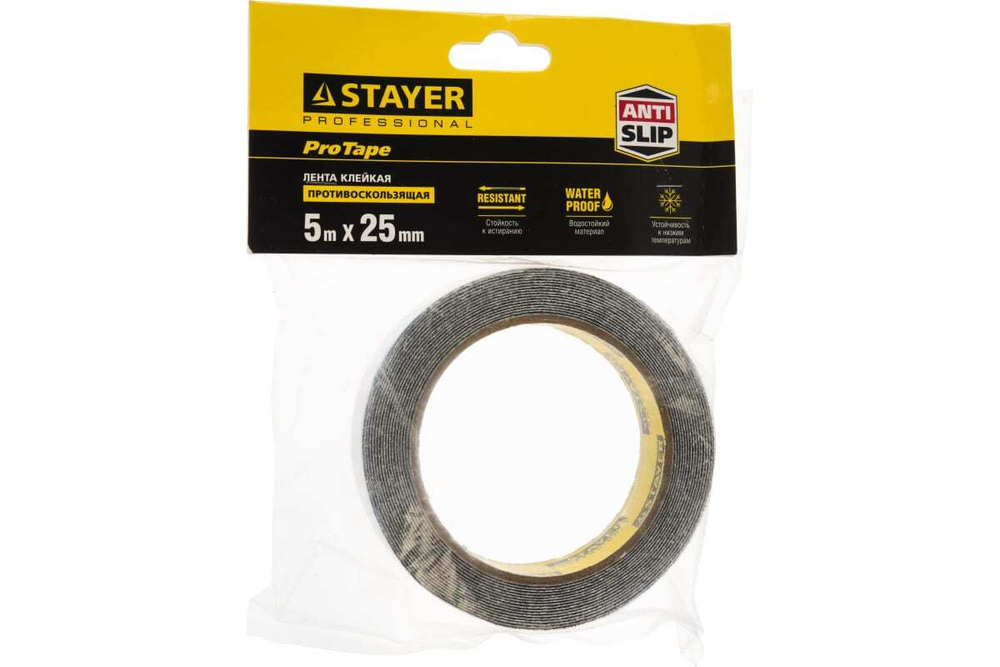 Клейкая противоскользящая лента STAYER "Profi" 25 мм х 5 м 12270-25-05