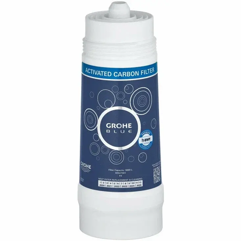 Фильтр на основе активированного угля для GROHE Blue, 3000 л, (40547001)