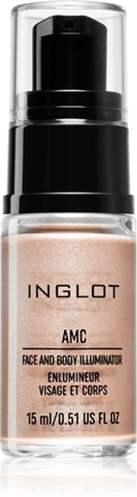 Inglot AMC - Розовый крем-хайлайтер для лица и тела оттенок 69, 15 ml