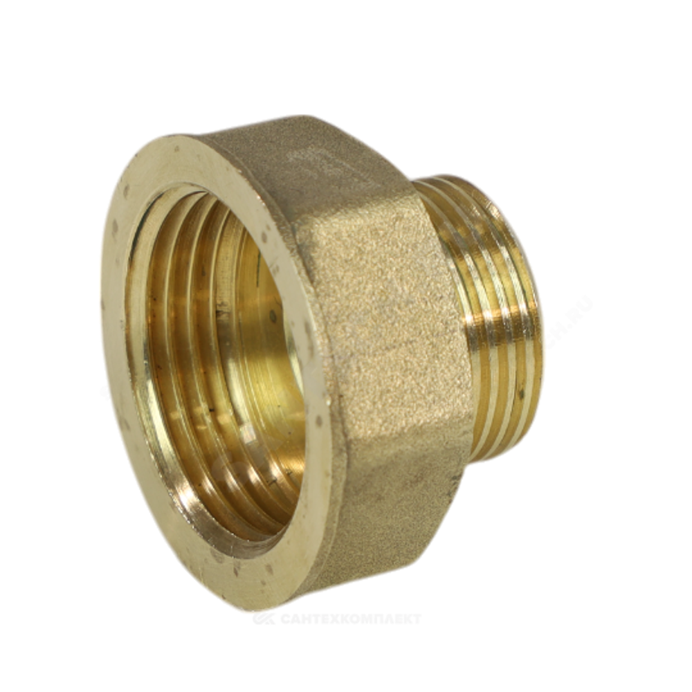 Переход латунь реборда Ду 25х20 (1"х3/4") ВР/НР LD LD.65.509.2520