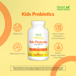 Super Nutrition, пробиотики для детей, со вкусом лесных ягод, 5 млрд КОЕ, 90 жевательных таблеток