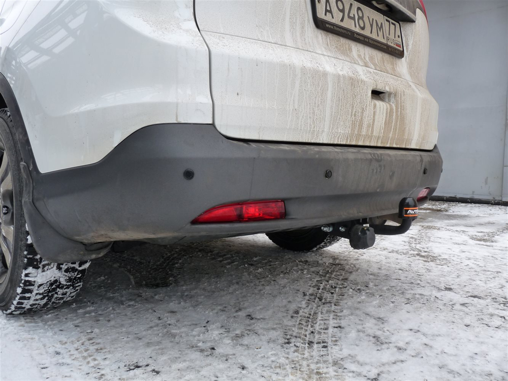 Фаркоп для Honda CR-V SUV 2012г.-2016 (без электрики) (паспорт и сертификат) AvtoS.HN05