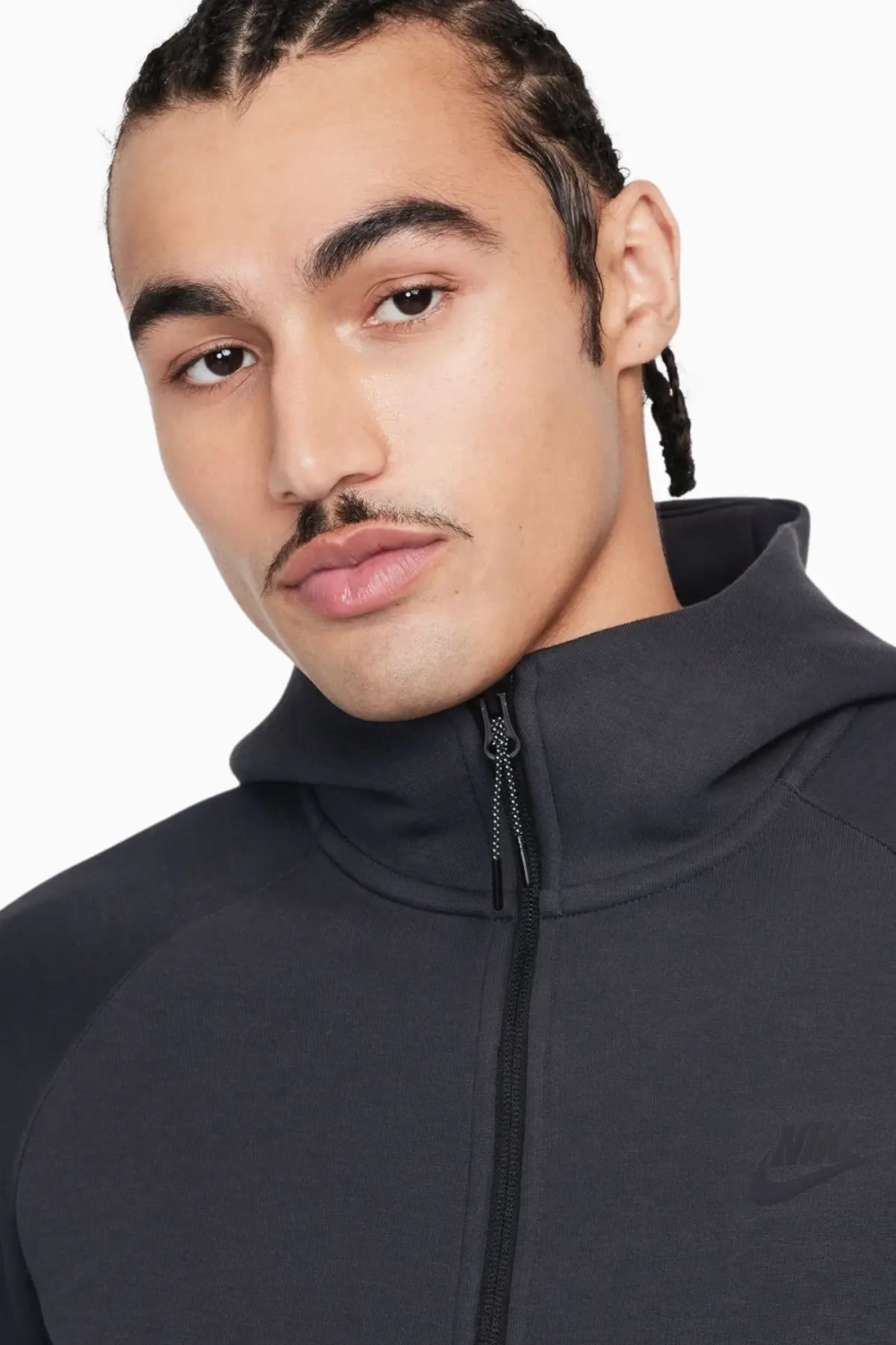 Кофта Nike Sportswear Tech Fleece Windrunner - серый