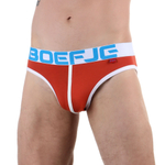 Оранжевые мужские трусы-слипы L.I.F.E. (Размер: XL) (Цвет: оранжевый)