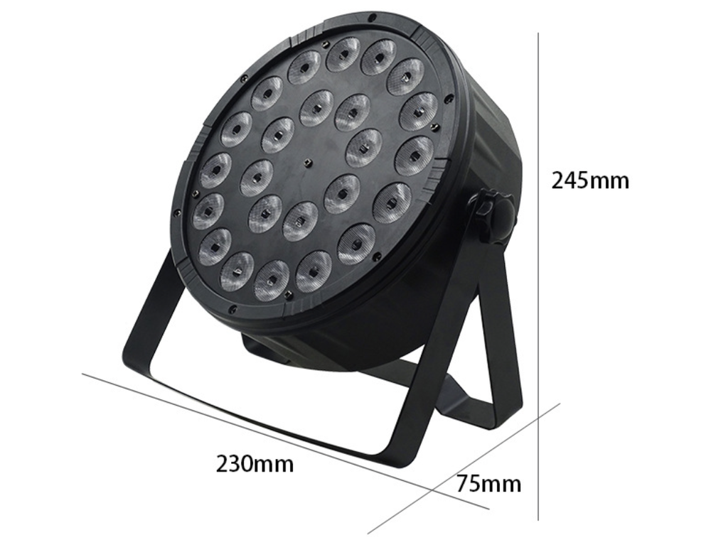 Прожектор PL led par 24 (RGBWA+UV)