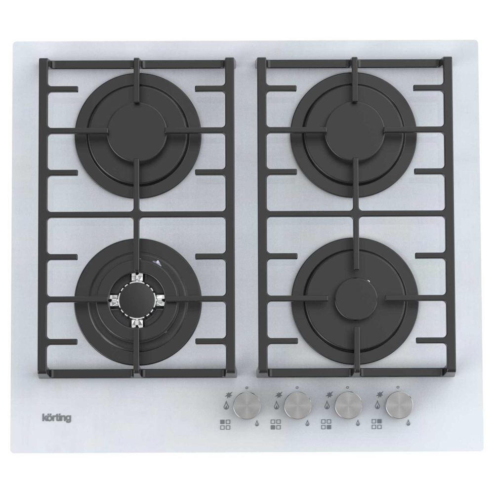 Газовая стеклянная варочная панель Korting HGG 6825 CTN фото 3