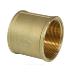 Муфта латунь Ду 20 (3/4") ВР/ВР LD LD.65.502.20