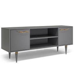 Тумба под ТВ Арт 155см Классик Серый Голд