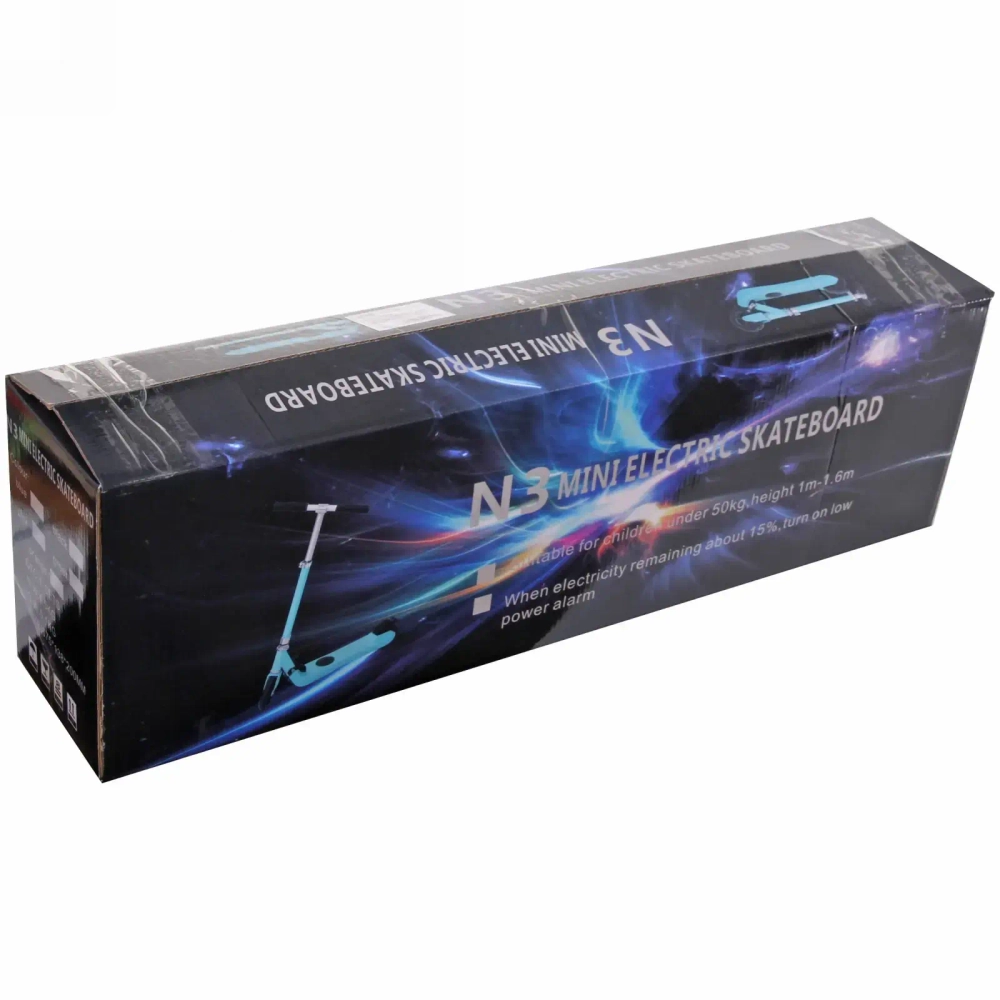 Электросамокат Q3, 70*87 см, колеса 12 см, до 8 км, 2000 мА*ч, синий