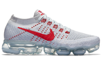Кроссовки Nike Air Vapormax Pure Platinum University Red (Женская размерная сетка)