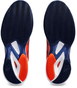 Мужские теннисные кроссовки Asics Solution Speed FF 3 Clay - koi/blue expanse