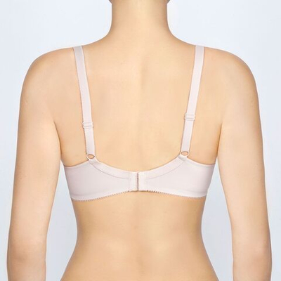 Бюстгальтер пуш-ап с гладкой формованной чашкой (Размер: 70D) (Цвет: пудровый)