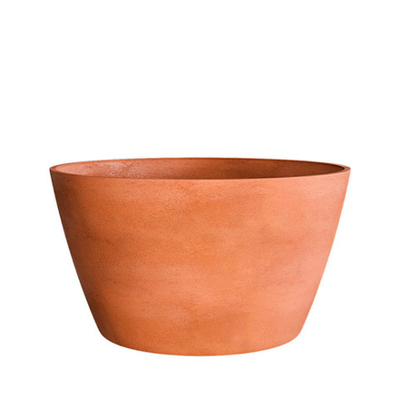 Кашпо BOWL RED CLAY D80 H45