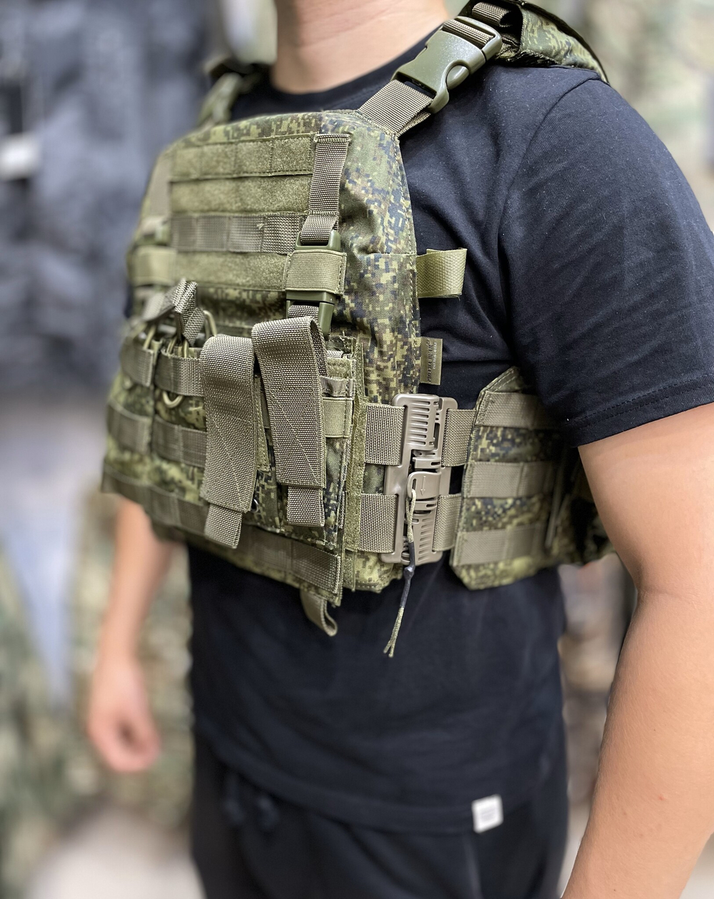 Разгрузочный жилет быстросъемный Yakeda Пиксель