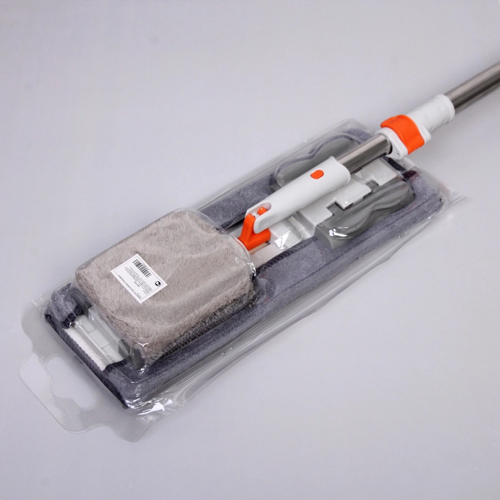 Швабра Gray с двумя насадками из микрофибры 37*12*120