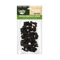 Лакомство для собак Lucky bits Печень оленя 50 г