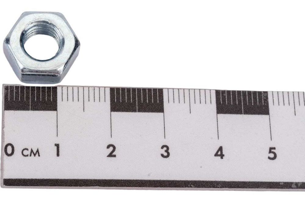 Гайка ЗУБР ГОСТ 5927-70, M8, 10 шт, кл. пр. 6, оцинкованная, 303556-08