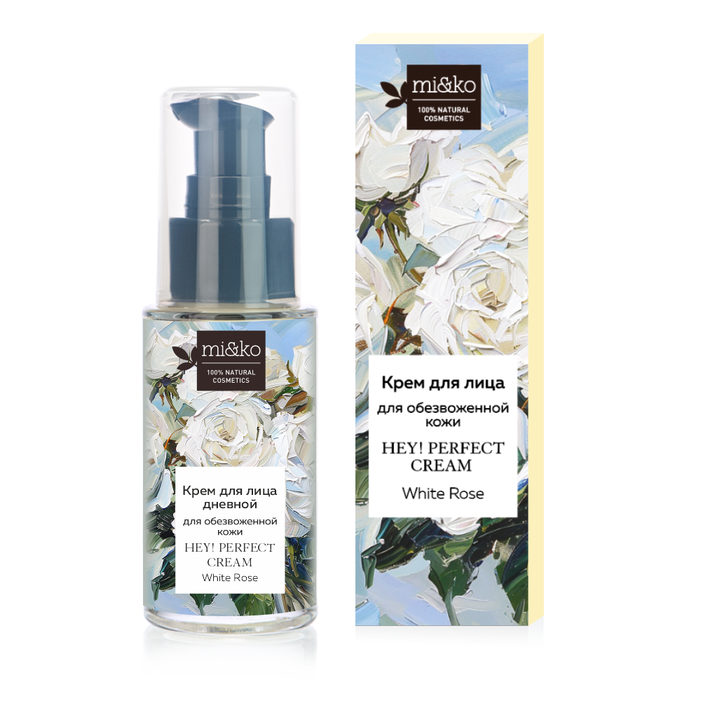 Крем для лица Hey! Perfect cream White rose для обезвоженной кожи 30 мл, Mi&Ko