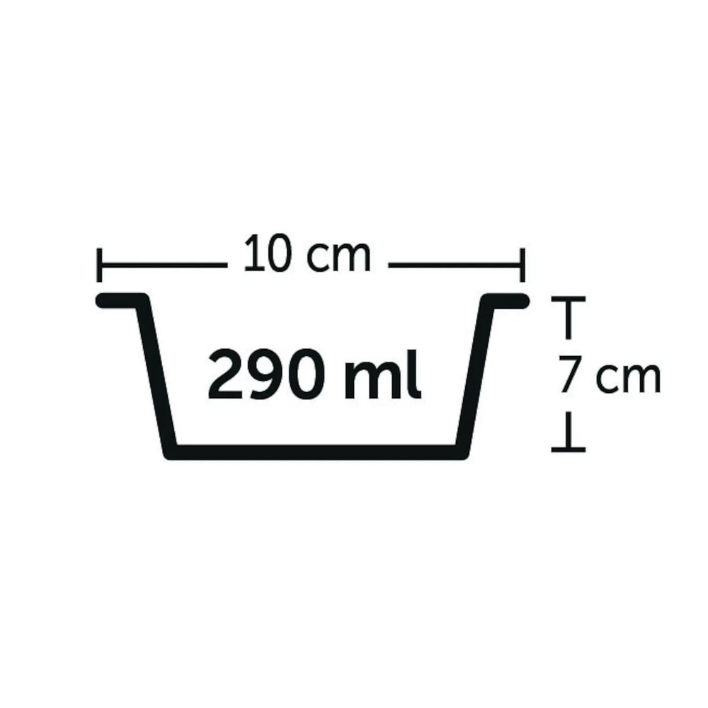 Миска для птиц Flamingo Avaro Hook Inox S, размер 10x10x6.8см.