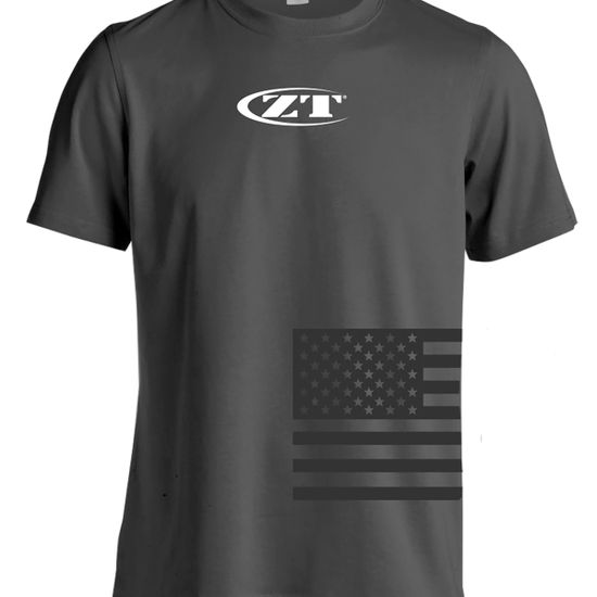 Футболка серая Zero Tolerance размер L SHIRTZT182L