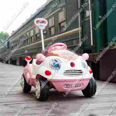 Детский электромобиль "HZB-8888" розовый