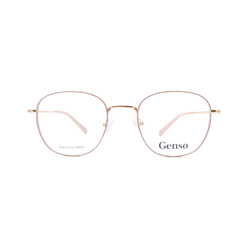 Оправа панто Genso 8389-2 бежевая с золотом