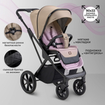 Коляска 4 в 1 Sweet Baby SBL Massimo + автокресло Elegante Plus с базой i-Size ISOFIX DK780 Beige