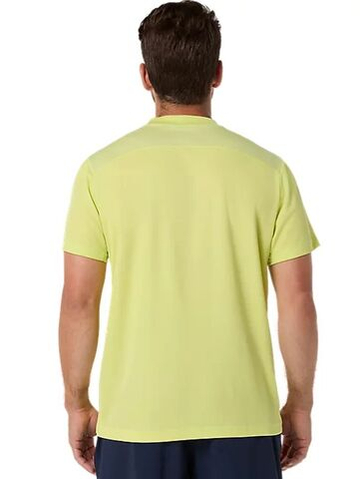 Мужская теннисная футболка Asics Court Short Sleeve - pistachio