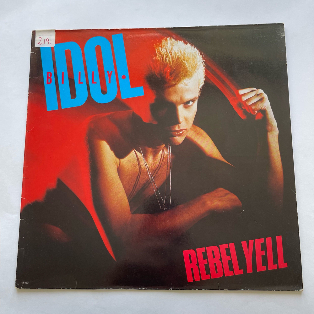 Винтажная виниловая пластинка LP Billy Idol Rebel Yell (Германия 1984)