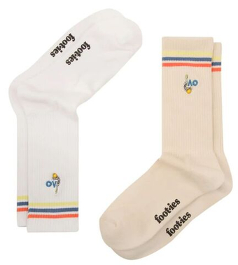 Теннисные носки Australian Open Low Ball Sneaker 2P - разноцветный